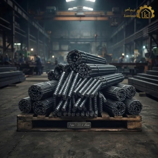 میلگرد ۲۰ آجدار